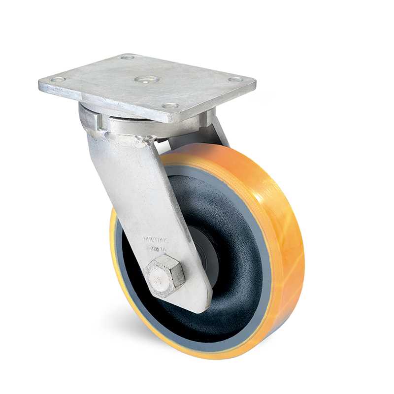 roulette-de-manutention-MP6LA200-250B Roulette à platine – 1370 à 2060 kg - à platine pivotante, 75, 1370, 200, 264, 67, 175x140, 14, à billes, 140x105