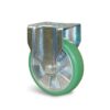 Roulette à platine – 400 à 750 kg - à platine fixe, 50, 400, 125, 164, Roulette à platine acier, 135x115, 11, à billes, 105x80