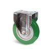 Roulette à platine – 350 à 750 kg - à platine fixe, 38, 350, 125, 164, Roulette à platine acier, 135x115, 11, à billes, 105x80
