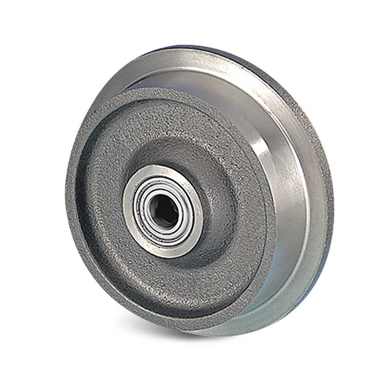 Roue fonte à boudin - 800 à 1400 kg 1 Roue fonte à boudin - 800 à 1400 kg