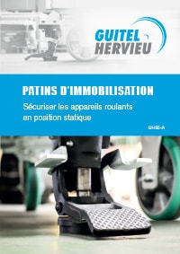 Patins d'immobilisation pour chariot