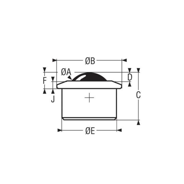 Billes à socle cylindrique – de 12 à 1500 kg