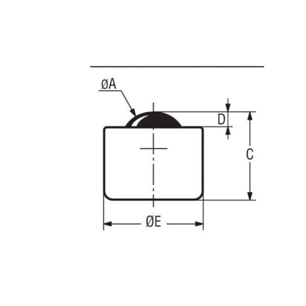 Billes à socle cylindrique – de 10 à 100 kg