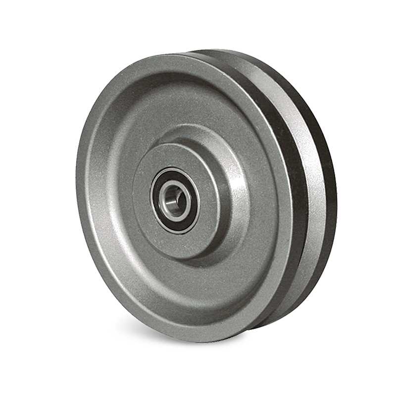 Roue à gorge en fonte ou acier - 225 à 1200 kg 1 Roue à gorge en fonte ou acier - 225 à 1200 kg