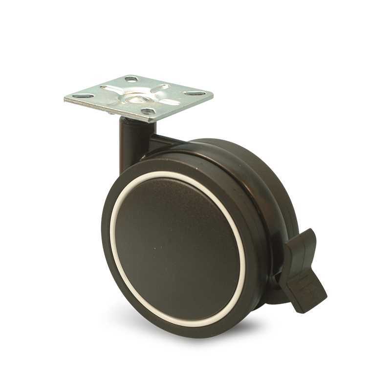 Roulette à platine – Jemedesign PL Noir