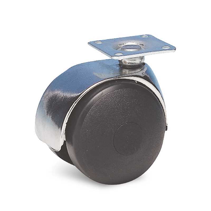 roulette-agencement-551102000 Roulette à platine – Drill PL Poly Noir