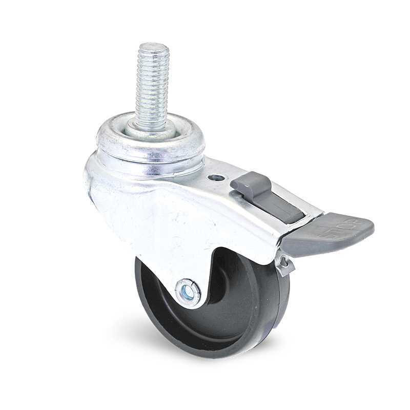 roulette-agencement-CP1FD050-83L-10 Roulette à tige filetée – 20 à 70 kg