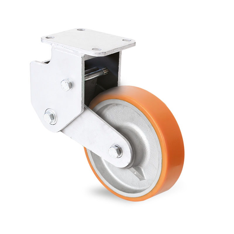 HF5BV150-23BM Roulette à suspension à ressort - à platine fixe, 200, 265, 240, 102