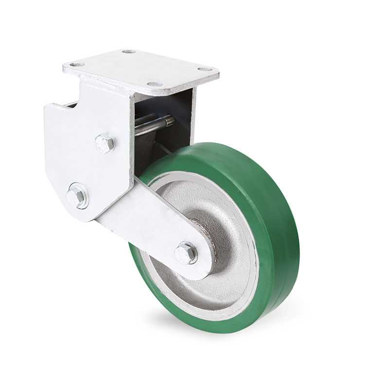 HF5BV160-242BM Roulettes à suspension à ressort - à platine fixe, 200, 265, 240, 102